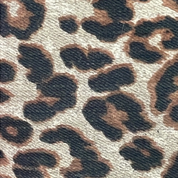 Veronica Beard Brooke Skinny Mid Rise Jeans Coated Leopard Sz 26 2 - Picture 15 of 15